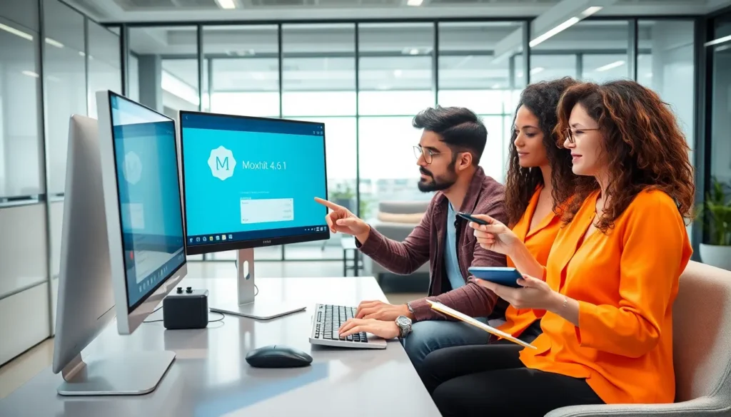 what is moxhit4.6.1 software about